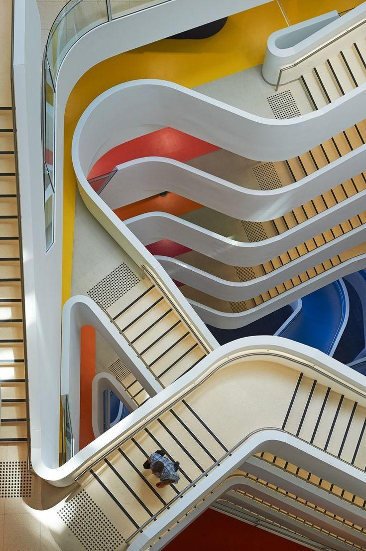a choice of staircases
